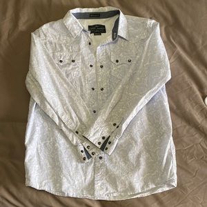 Boys pearl snap western shirt